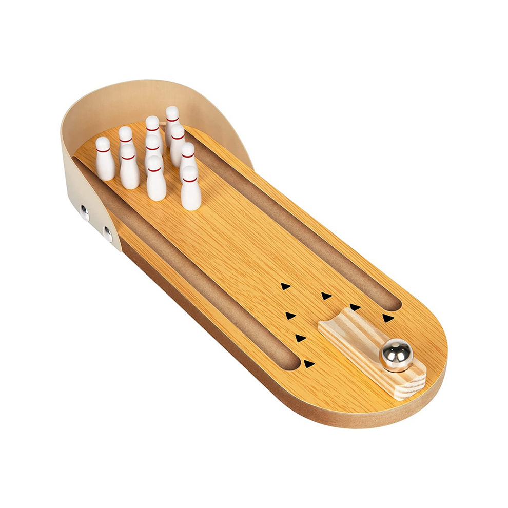 Photos - Other Toys Mini Bowling Game Set, Table to Relieve Stress, Children's Set Suitable for Early Development of Education