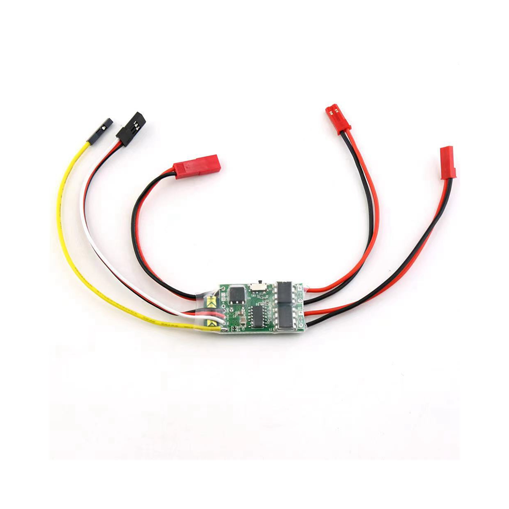 Dual Way Brushed Esc 2S-3S Lipo 5A Speed Control For Rc Model Boat Tank 130 180 Motor Spare Parts 4854061044338