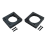 2 Pcs CNC Diameter 65mm Spindle Motor Fixture Aluminum Support Mounting Base Bracket(65mm) 10