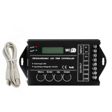 DC 12V 24V WiFi RGB Time Programmable LED Controller TC421 5 Channels 20A Common Anode Strip Dimmer