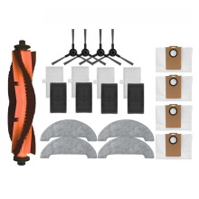 Voor E20 / Trouver Stofzuiger Reserveonderdelen Borstel Stofzak Filter Dweil Doek