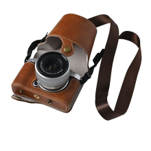 Per X-M5 Kit di base per fotocamera in pelle sintetica, custodia protettiva 15-45 mm F/3.5-5.6 smontabile B