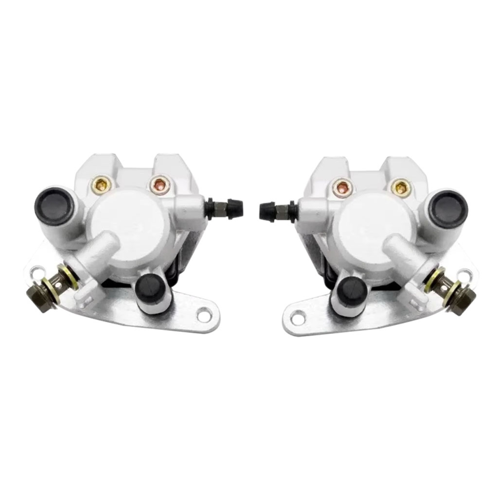 2Pc Atv Front L+R Brake Caliper For Quad Banshee Grizzly Yfm350 Yfm400 Yfm450 Yfm660 Tauoh