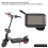 LCD Display Dashboard for Electric Scooters G Booster 36V-60V E-Scooter Control Panel Circuit Board 7