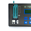 Draagbare oplaadbare LED-geïntegreerde schakelingstester, transistordiode, triode, digitale IC-chipdetector 6