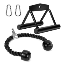 Cable Machine Attachments Set LAT Pulldown Bar for Home Gym Accessories Triceps Down Handle