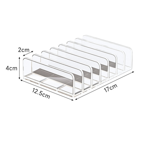 Acrylic CD/DVD Storage Rack Transparent Organizer Stand Display Holder for CD/DVD, Holds Multiple Discs 2