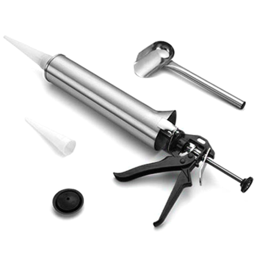 Mortar Set Pointing Grouting Sprayer Brick Cement Tile Tool for Paving Replaceable Nozzle W/ 2 Nozzles