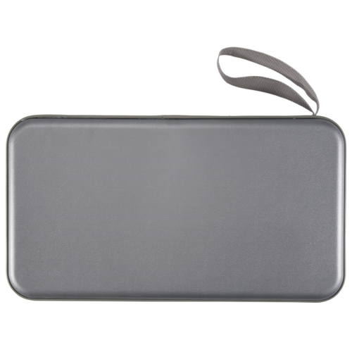 Estuche rígido para CD y DVD con 80 discos, color plateado 2
