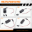 2x CCFL-ringen omvormer ballast voor E36 E38 E39 E46 X3 Angel Eyes 8