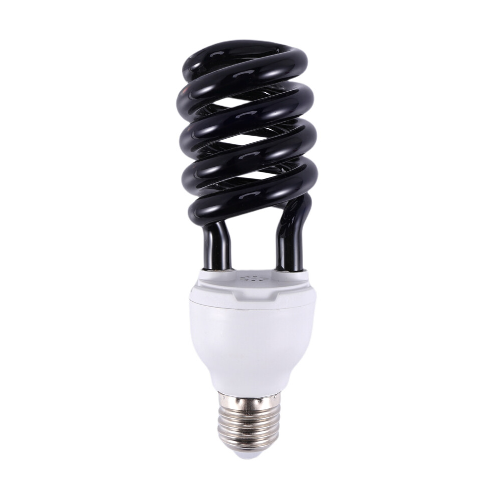 E27 40W Uv Ultraviolet Fluorescent Black Cfl Bulb Lamp 220V Shape:spiral Wattage Voltage:40w Light 4854061052852