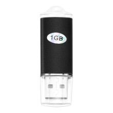 USB-geheugenstick Flash Pen Drive U Disk voor pc/tv Kleur: zwart Capaciteit: 1 GB