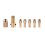 8Pcs 0.5-3mm Small Electric Drill Bit Collet Mini Twist Chuck Tool Kit 11