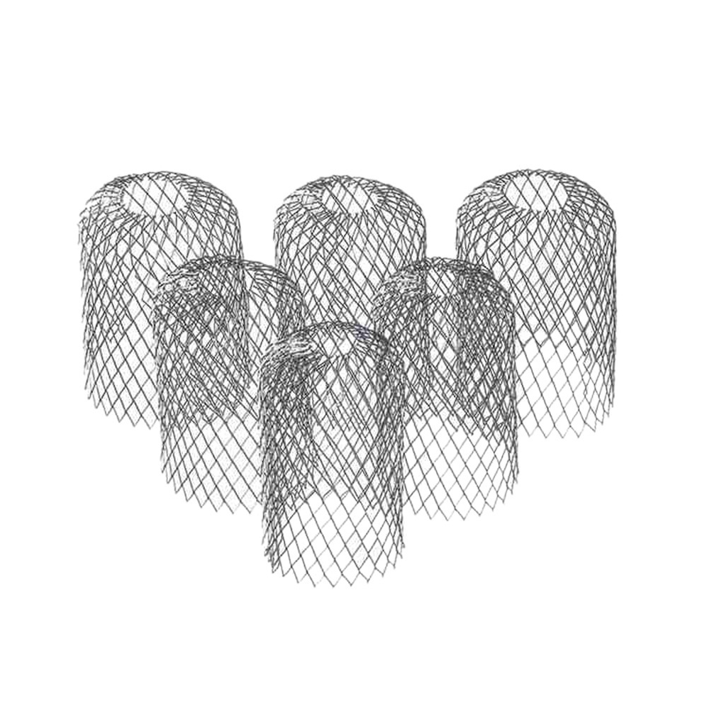 6 Pack Gutter Guard 3 Inch Expandable Aluminium Filter Strainer Downspout For Stopping Blockage Leaves 4854061056515