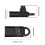 USB C Charger Adapter Charging Converter Earphone Type for PACE Pro 3