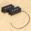 Pb P Bass Pickup Humbucker For 4 String Replacement Guitar Part, Black 7