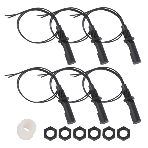 6 Pieces Side Mounted Horizontal Liquid Float Switch Water Level Sensor 1