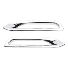 Auto Mistlamp Achter Wenkbrauw Afdekframe Trim ABS Chrome Exterieur Accessoires voor J11 Dualis 2019 2020
