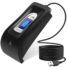 Compact USB Fingerprint Reader Scanner Reliable Biometric Access Control Attendance System