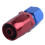 RECHTE Turbo-olietoevoerslangfitting: AN6 8 mm 5