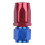 RECHTE Turbo-olietoevoerslangfitting: AN6 8 mm 2