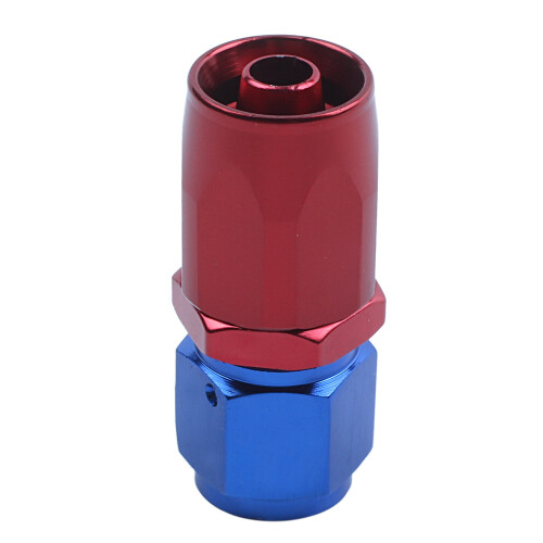 RECHTE Turbo-olietoevoerslangfitting: AN6 8 mm 2
