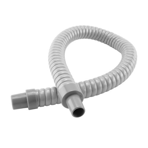 1pcs Plastic Water Drain Pipe Hose 60cm Long for Air Conditioner Gray 1