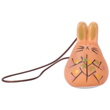 Exquisite hand-made ceramic wind chimes jewelry cute bell Bell pendant Easter gift garden decoration