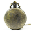 Large bronze embossed Chinese style nostalgic retro pocket watch 2
