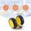 pezzi per ruote in plastica per robot per auto intelligenti con motoriduttore CC 3-6 V 6