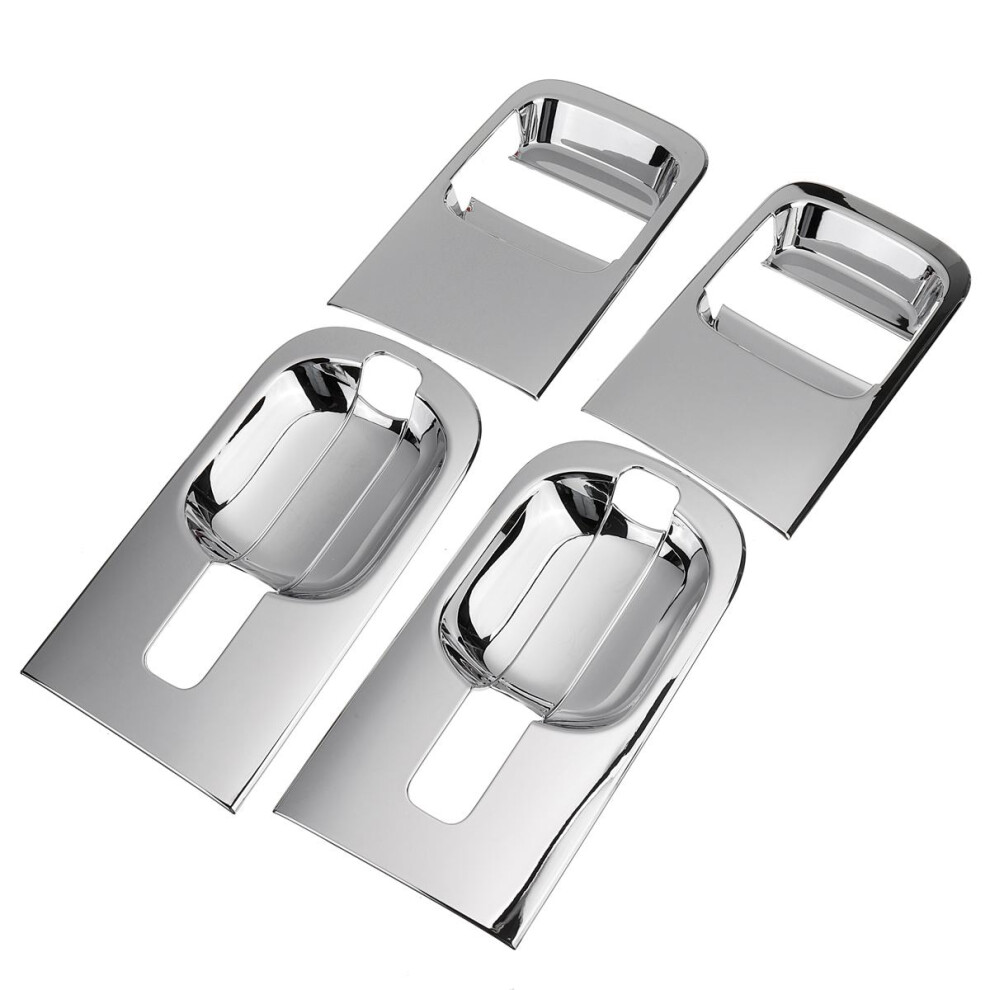 4Pcs for H1 Grand Starex I800 ILoad/ Chrome Door Outer Handle Cover Exterior Parts Auto Replacement-image-OPC-PJZBKBH-NEW