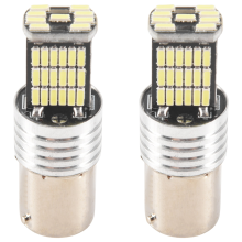 2X 1156LED Canbus 15 SMD BA15S P21W High Power Weiß 6000K Auto Brems Rücklicht