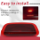 For Juke 2011-2014 LED High Mount 3Rd Brake Stop Light Tail 26590-1KA0B 6