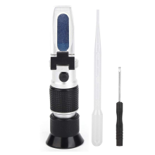 Handheld refractometer, RHB-90ATC digitale 0-90% honingvochtmeter, suikergehaltemeter
