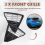 3Pcs Car Honeycombed Front Bumper Lower Grille Grills for Focus 2012 2013 2014 10