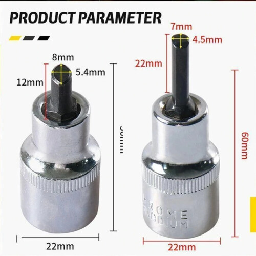 Auto Strut Removal Tool Suspension Spreader Car Replace Female Stabilizer Socket(S+L) 2