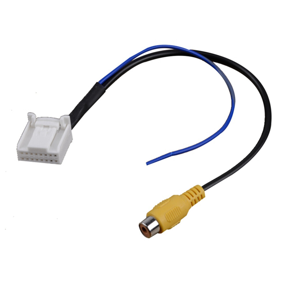 16 Pin Car Reverse Rearview Parking Backup Camera Video Extension Navigation Dvd Adapter Cable Plug For 7Th 4854061084617