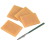 Art Ruling Pen Set, Masking Fluid with 4 Pieces Glue Residue Eraser for Applying Line Work 1