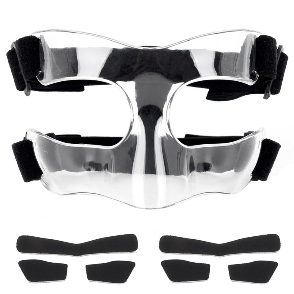 Nose Guard For Broken Nose, Adjustable Face Sports Training Mask Protector With Padding 4854061087731