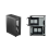 Case per computer desktop ITX Mini NAS Doppio disco rigido da 3,5 pollici Interfaccia frontale USB3.0 TYPEC Argento 4