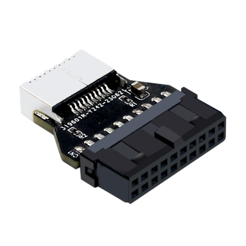 USB3.0 19Pin/20Pin to TYPE-E Converter Adapter Chassis Front Panel TYPE C Plug-in Port for Computer Motherboard 2