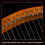 Lyre Harp 19 String Beginners Harp,Portable 19-Tone Small 19-String Musical Instruments Solid Wood 3