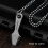 Titanium Pry Bar Mini Alloy Crowbar Keychain Pendant Camping Accessory 6