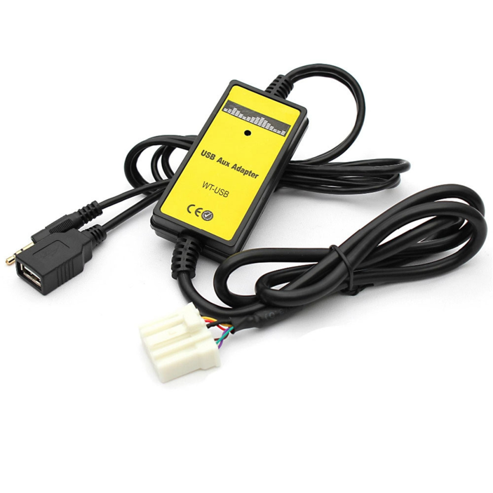 Car Audio Mp3 Input Aux Usb Adapter Cd Changer For 3 5 6, Mpv, Cx7, Demio Miata/Mx5 4854061089124