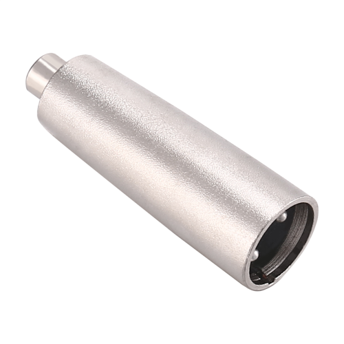 Conector adaptador y conversor de micrófono con conector de audio XLR de 3 pines macho a hembra. 2