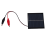 1W 5.5V Solar Cell Epoxy Polycrystalline Panel+Clip For Charging 3.7V Battery System Toy LED Light Study 95*95MM 5