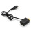 Conector macho a hembra + cable cargador USB 2.0, adaptador y extensor. 5