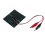 1W 5.5V Solar Cell Epoxy Polycrystalline Panel+Clip For Charging 3.7V Battery System Toy LED Light Study 95*95MM 4