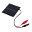 1W 5.5V Solar Cell Epoxy Polycrystalline Panel+Clip For Charging 3.7V Battery System Toy LED Light Study 95*95MM 6