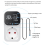 Digital Temperature Controller,Reptile Thermostat Timer Switch Plug with Sensor for Home, Greenhouse Aquaculture EU 5